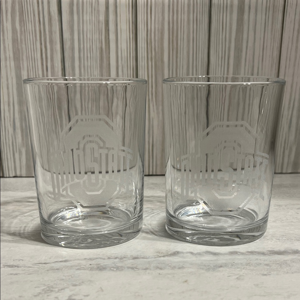 Ohio State Whisky Glass - Set of 2